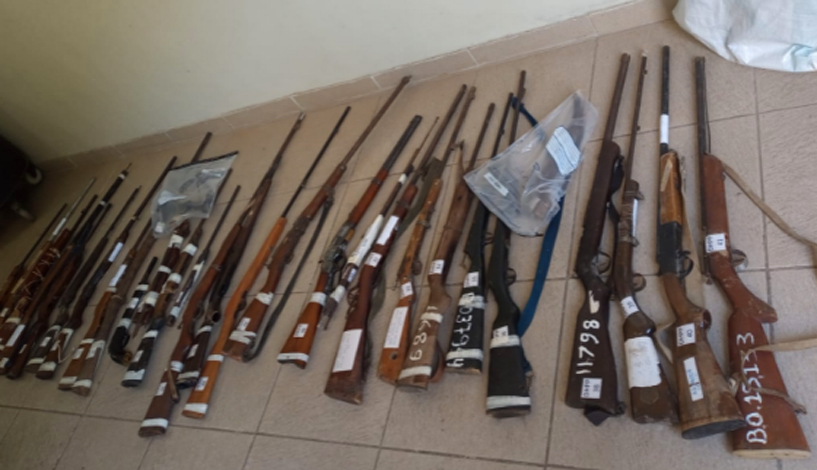 Polícia Civil destrói mais de 50 armas de fogo apreendidas em Sete Lagoas