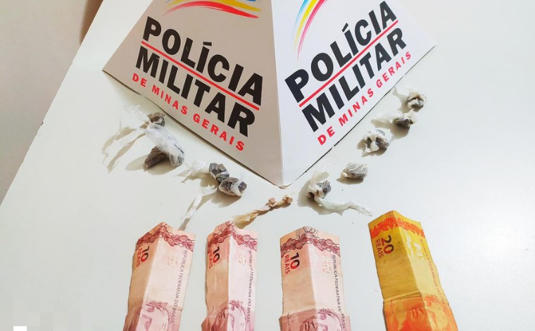 Polícia Militar prende suspeito de tráfico de drogas em Matozinhos