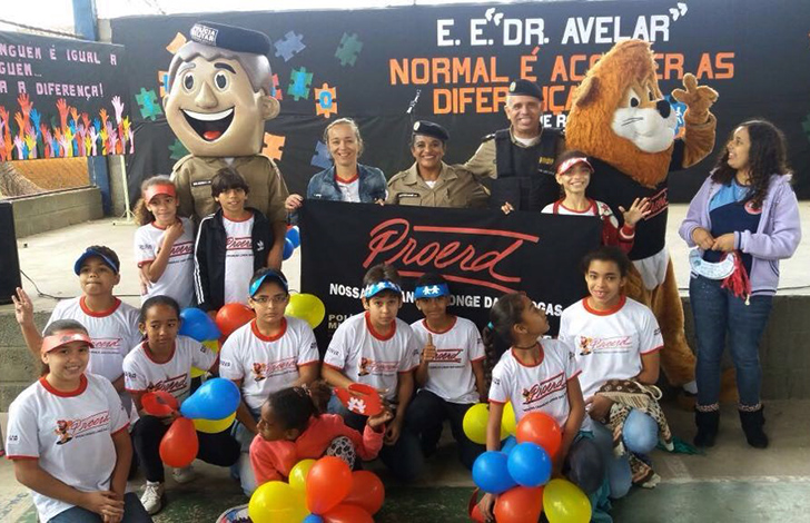 25º BPM e Escola Estadual Doutor Avelar realizam Semana da Inclusão