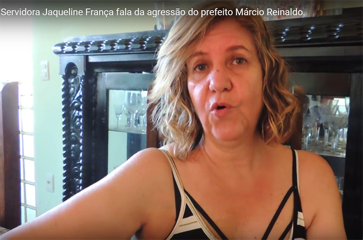 Testemunha grava vídeo relatando agressão de prefeito a colega em reunião