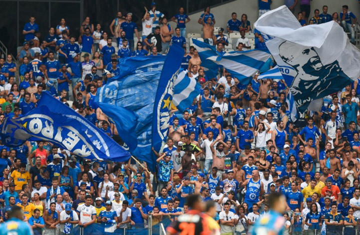 Pesquisa aponta Cruzeiro como time de maior torcida fora do eixo Rio-SP