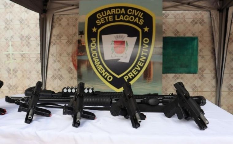 Guarda Municipal de Sete Lagoas é autorizada a atuar em patrulhamentos portando arma de fogo