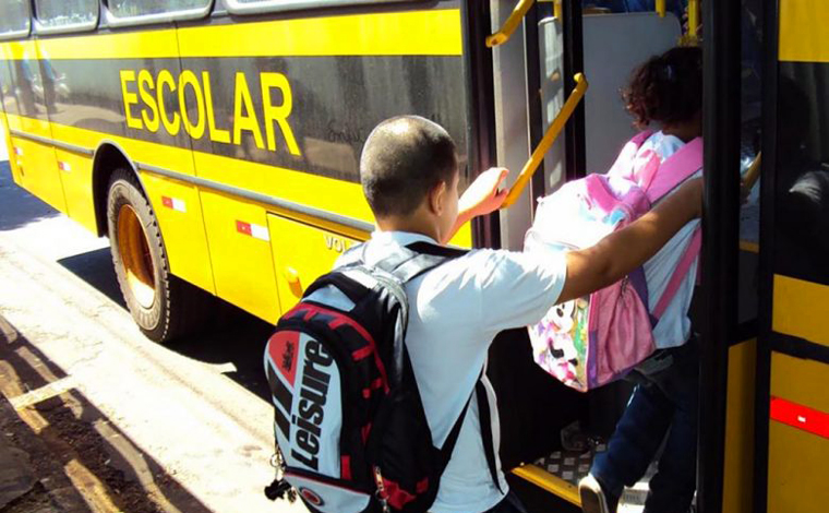 Cadastro do transporte escolar para alunos da rede pública de educação começa dia 3 de janeiro 2022
