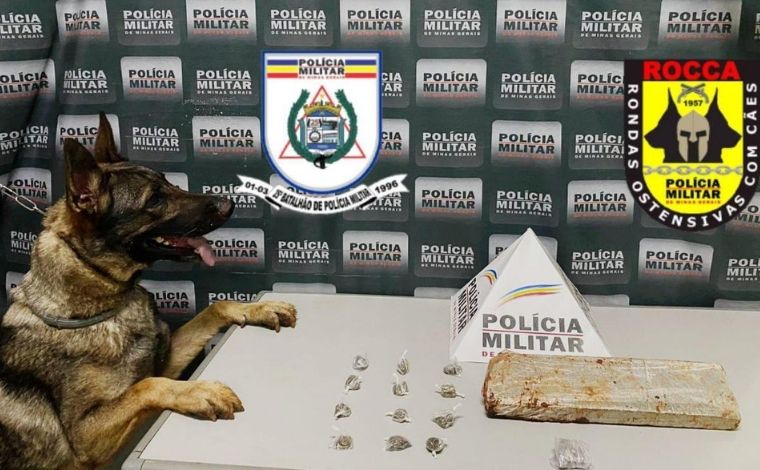Homem é preso com grande quantidade de drogas no bairro Santa Luzia em Sete Lagoas