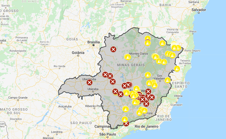 Minas tem 111 pontos de interdição de rodovias; veja locais