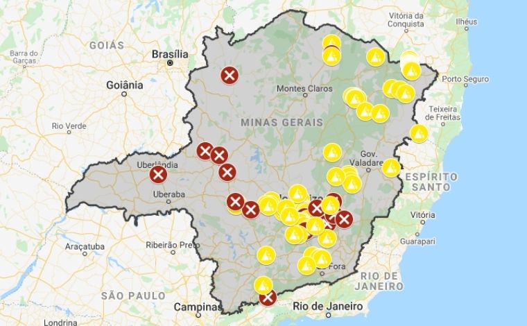 Saiba quais são os pontos de interdição nas rodovias de Minas Gerais nesta quinta-feira (20)