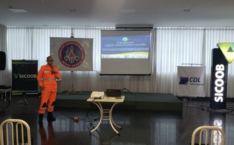 Corpo de Bombeiros realiza treinamentos para servidores e produtores de eventos de Sete Lagoas