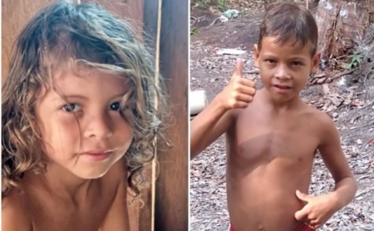 Irmãos de 7 e 9 anos são resgatados em floresta amazônica depois de 26 dias sem comer