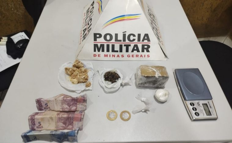 Suspeito de envolvimento com tráfico de drogas é preso em Pedro Leopoldo