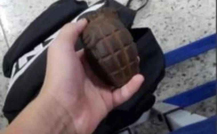 Estudante de 13 anos leva granada para colégio particular de Belo Horizonte