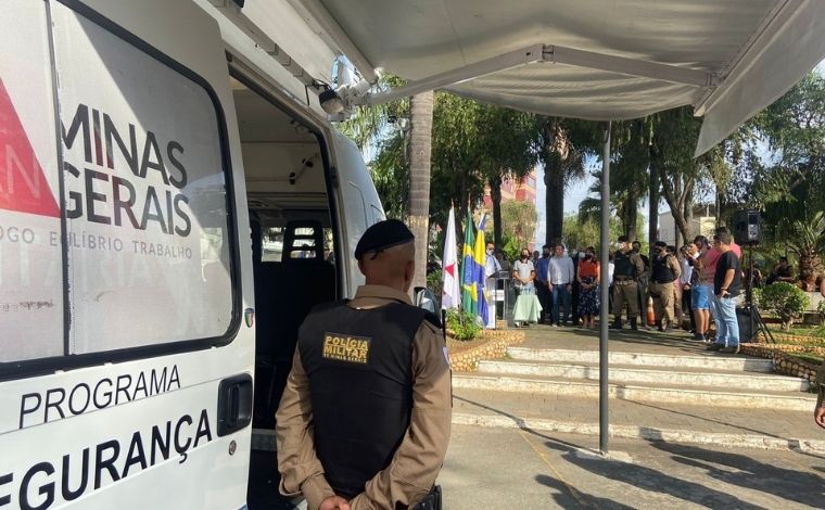 Base comunitária Móvel da Polícia Militar é instalada em Matozinhos