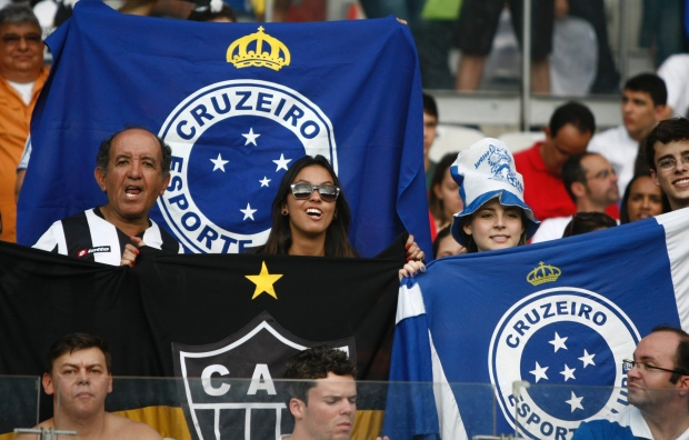 Cruzeiro e Atlético terão torcidas meio a meio em jogo da Primeira Liga