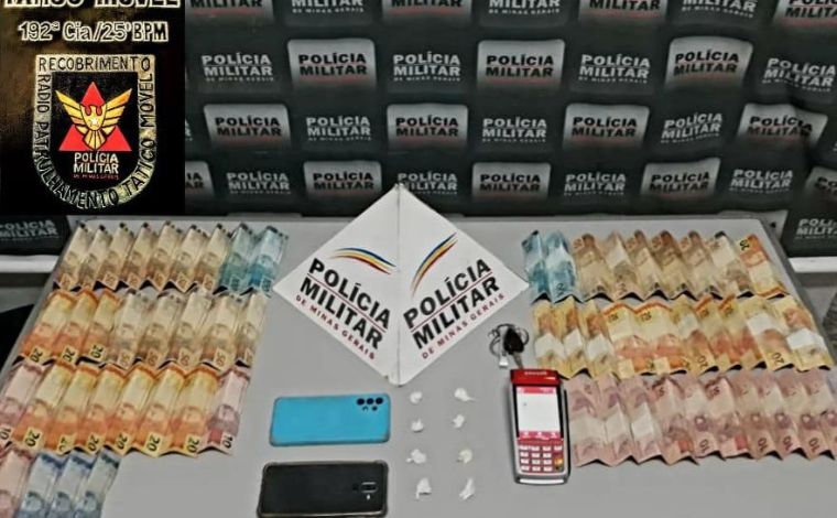 Dupla é presa suspeita de comercializar drogas na modalidade ‘delivery’ em Sete Lagoas