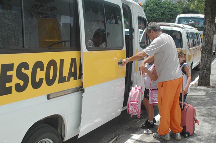 Cadastramento para o transporte escolar da rede pública vai até 31 de janeiro