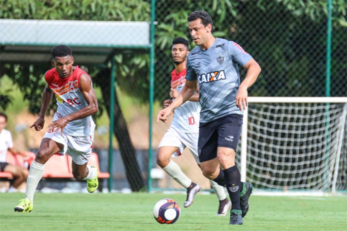 Galo vence Guarani de Divinópolis em jogo treino no CT de Vespasiano