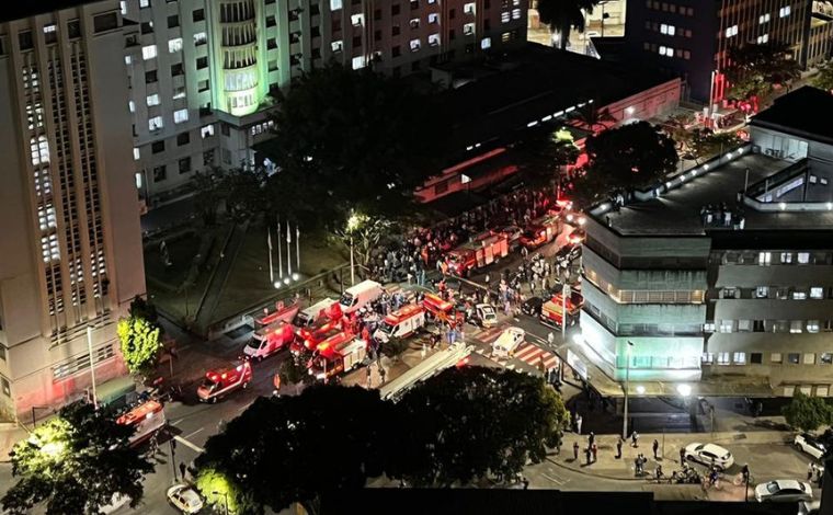 Incêndio atinge quarto da Santa Casa de BH e três pacientes morrem durante evacuação; veja vídeo