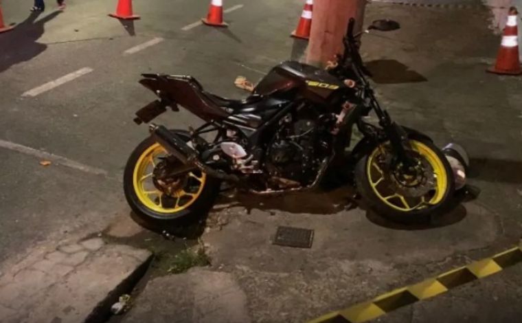Policial militar é atropelado por motocicleta durante blitz de trânsito em Belo Horizonte 