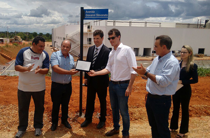 Ompi realiza inauguração de avenida que liga ao Parque Industrial da empresa