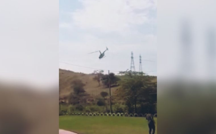 Helicóptero que levava deputado federal e vice-prefeito de Governador Valadares cai em MG