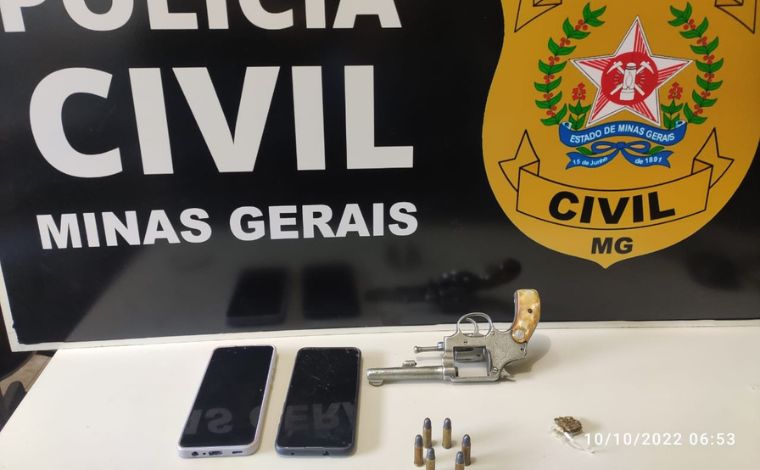 Mulher é presa com droga e arma de fogo no bairro Jardim dos Pequis em Sete Lagoas 