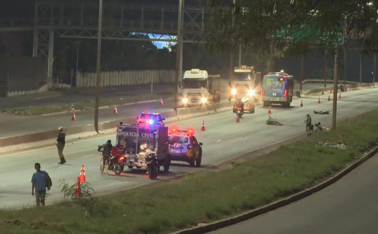 Morre namorada de motociclista que se envolveu em acidente durante fuga no Anel Rodoviário de BH