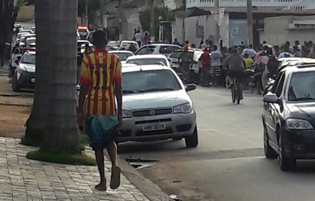 Idoso é baleado durante assalto no Bairro Santo Antônio