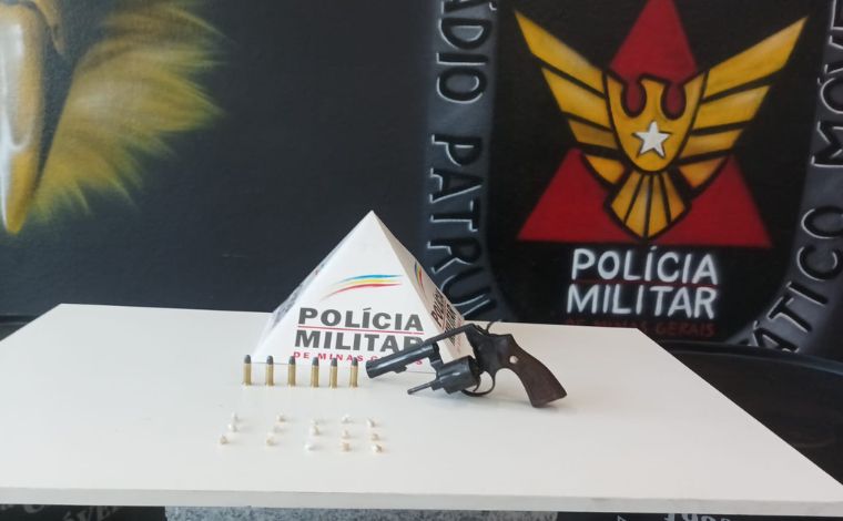 Adolescente é apreendido com drogas e arma de fogo em Sete Lagoas 