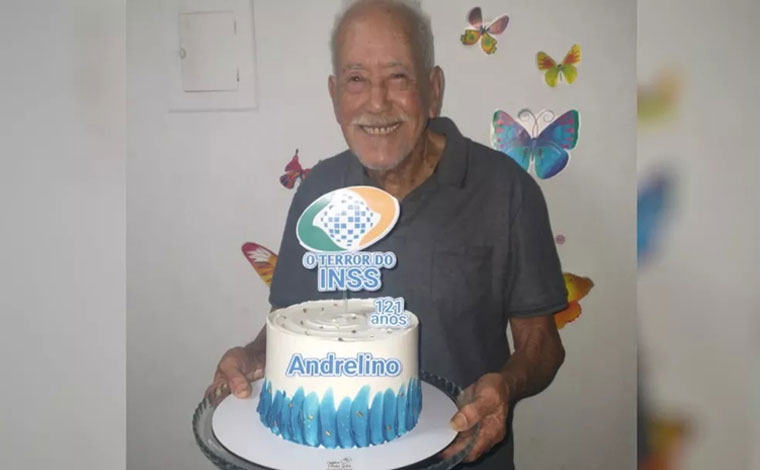 Idoso conhecido como ‘terror do INSS’ completa 122 anos e ‘segue firme e forte’, diz neta