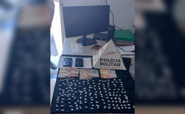Homem é preso suspeito de aliciar adolescente para tráfico de drogas em Funilândia 