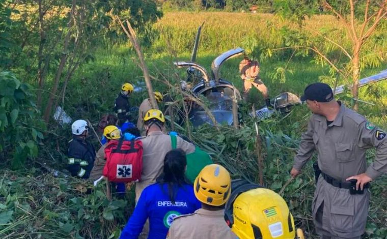 Mineira morre após queda de avião de pequeno porte em Goiânia 