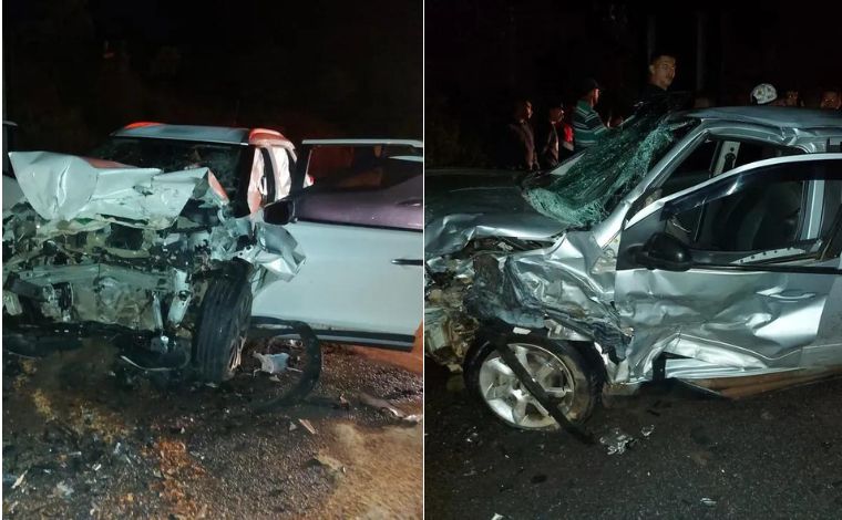 Grave acidente deixa mulher morta e outras 12 pessoas feridas na BR-040, em Barbacena