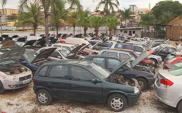 Leilão online do Detran-MG com mais de mil veículos começa nesta segunda (6); veja como participar