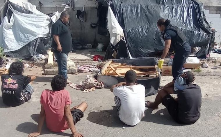 Assistência Social reforça abordagens a população em situação de rua na área central de Sete Lagoas 