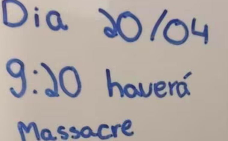 Adolescente de 17 anos é apreendido suspeito de ameaçar massacre em escola de Belo Horizonte