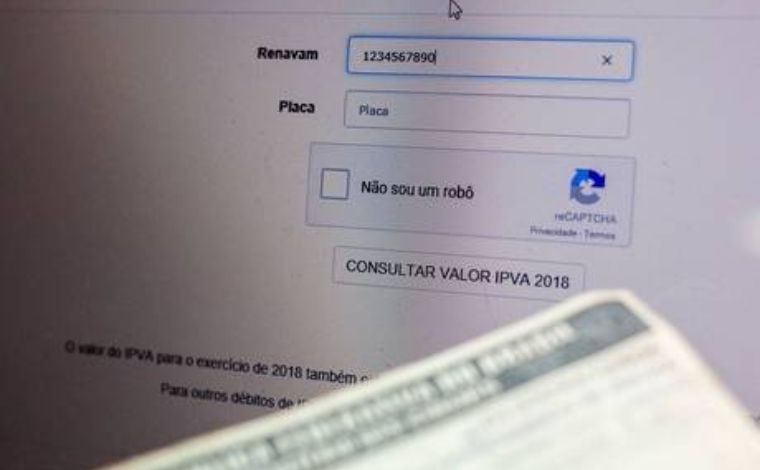 Site falso que oferece desconto de 25% no IPVA em Minas é investigado pela Polícia Civil