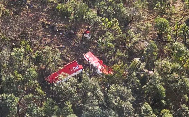 Piloto morre após queda de avião de pequeno porte no interior de Minas Gerais 