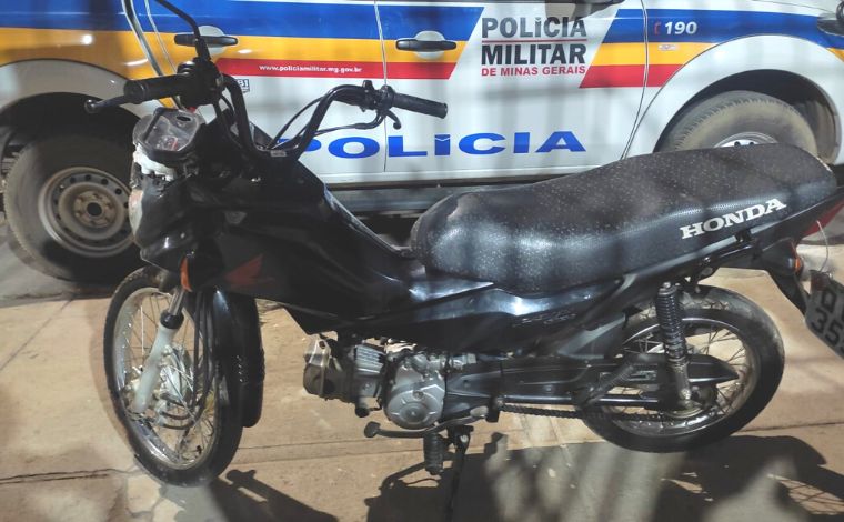 Polícia Militar recupera motocicleta furtada e prende suspeito em Paraopeba