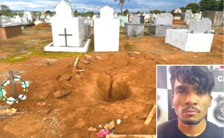 Adolescente que violou túmulo de Lázaro Barbosa alega que sonhou com ele vivo, diz delegado