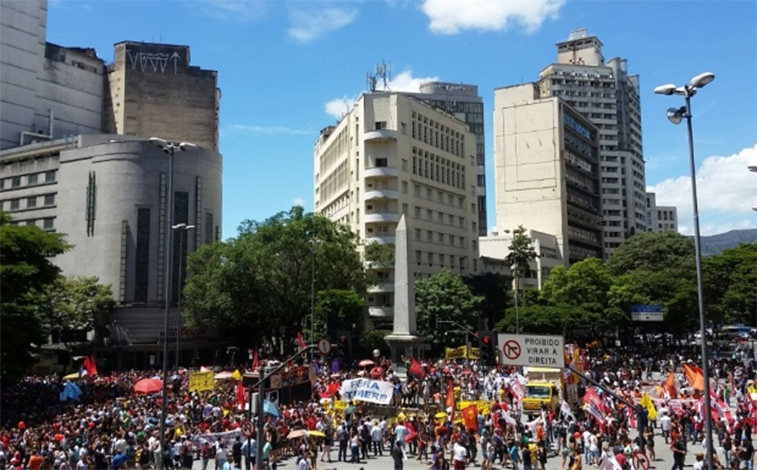 Protestos contra as reformas da Previdência e Trabalhista se espalham pelo país