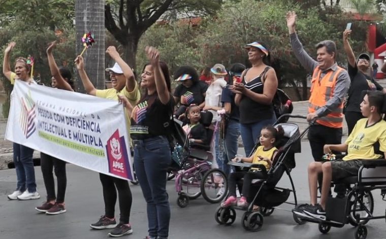 Caminhada da APAE-SL encerra Semana Nacional da Pessoa com Deficiência Intelectual e Múltipla