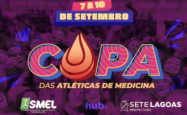  Copa das Atléticas de Medicina chega a Sete Lagoas para sua 13ª edição; veja programação