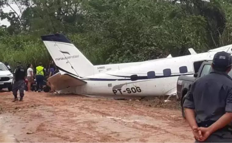 Avião cai no Amazonas e mata 14 pessoas; empresários mineiros estão entre as vítimas