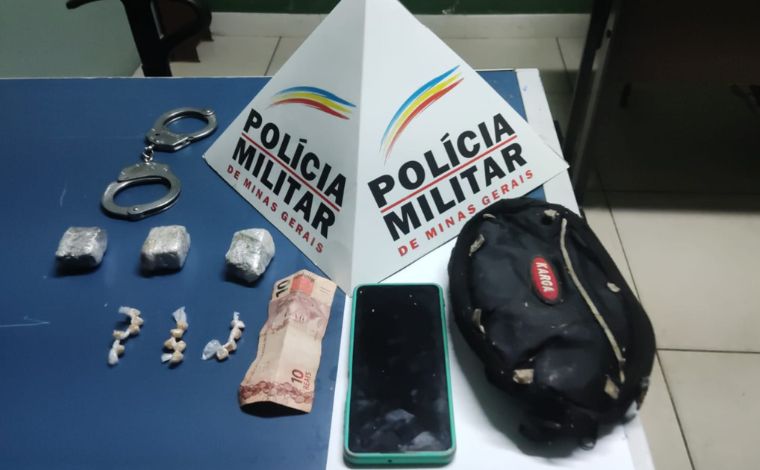 Polícia Militar apreende adolescente suspeito de tráfico de drogas em Sete Lagoas