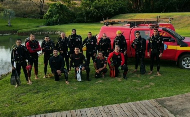 5ª Companhia Independente do Corpo de Bombeiros de Sete Lagoas realiza requalificação de mergulho