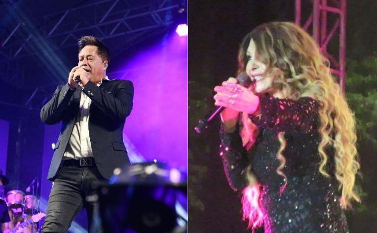 Shows de Leonardo e Elba Ramalho arrecadam toneladas de alimentos em Sete Lagoas