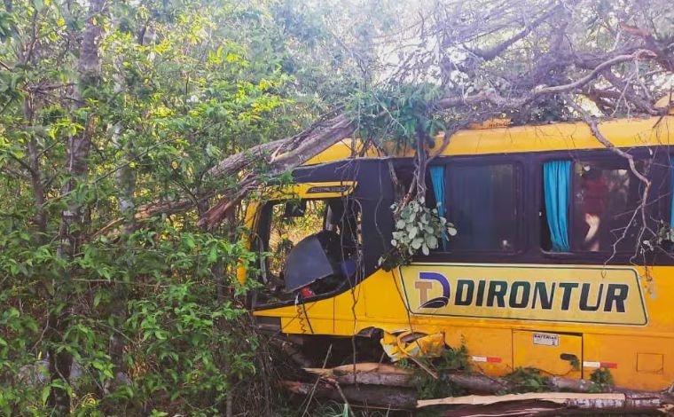 Batida entre carro e ônibus deixa um morto e dois feridos na rodovia MG-188