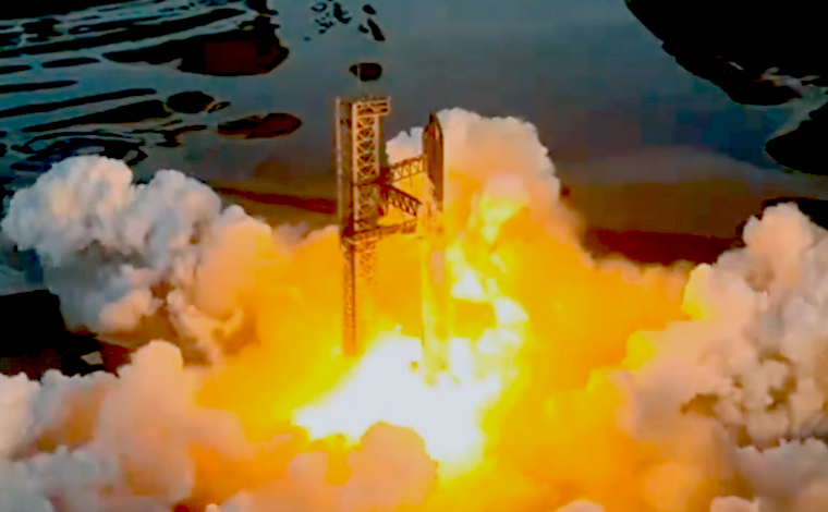 Elon Musk - Starship, maior foguete do mundo acaba explodindo após lançamento