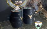 Polícia Militar prende três suspeitos de tráfico de drogas em Capim Branco