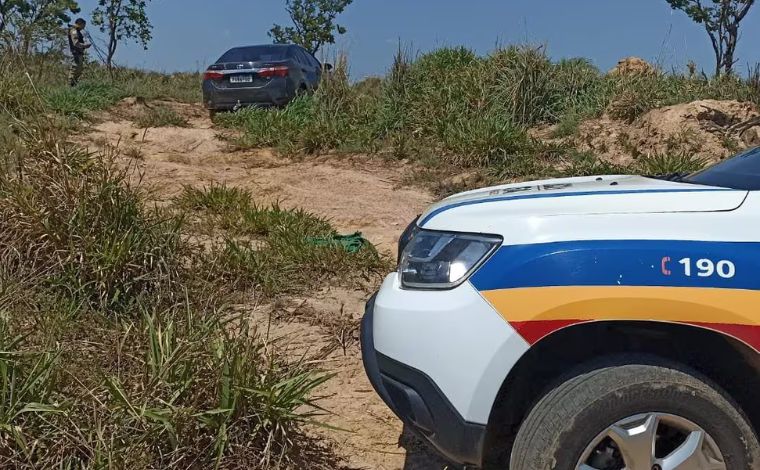 Cavalo cai em bueiro aberto e fica apenas com as patas traseiras para fora  - Gerais - Estado de Minas