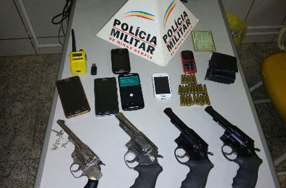 Polícia prende quadrilha que assaltou ETA Rio das Velhas, em Funilândia